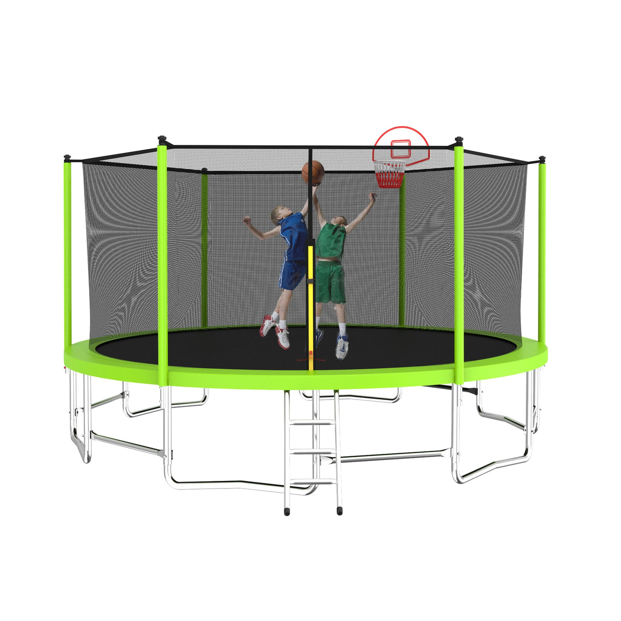 16FT Big Trampoline Green