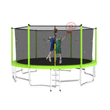 16FT Big Trampoline Green