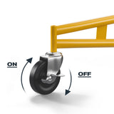 16ft Lift Drywall Panel Hoist Jack for Ceiling - Yellow
