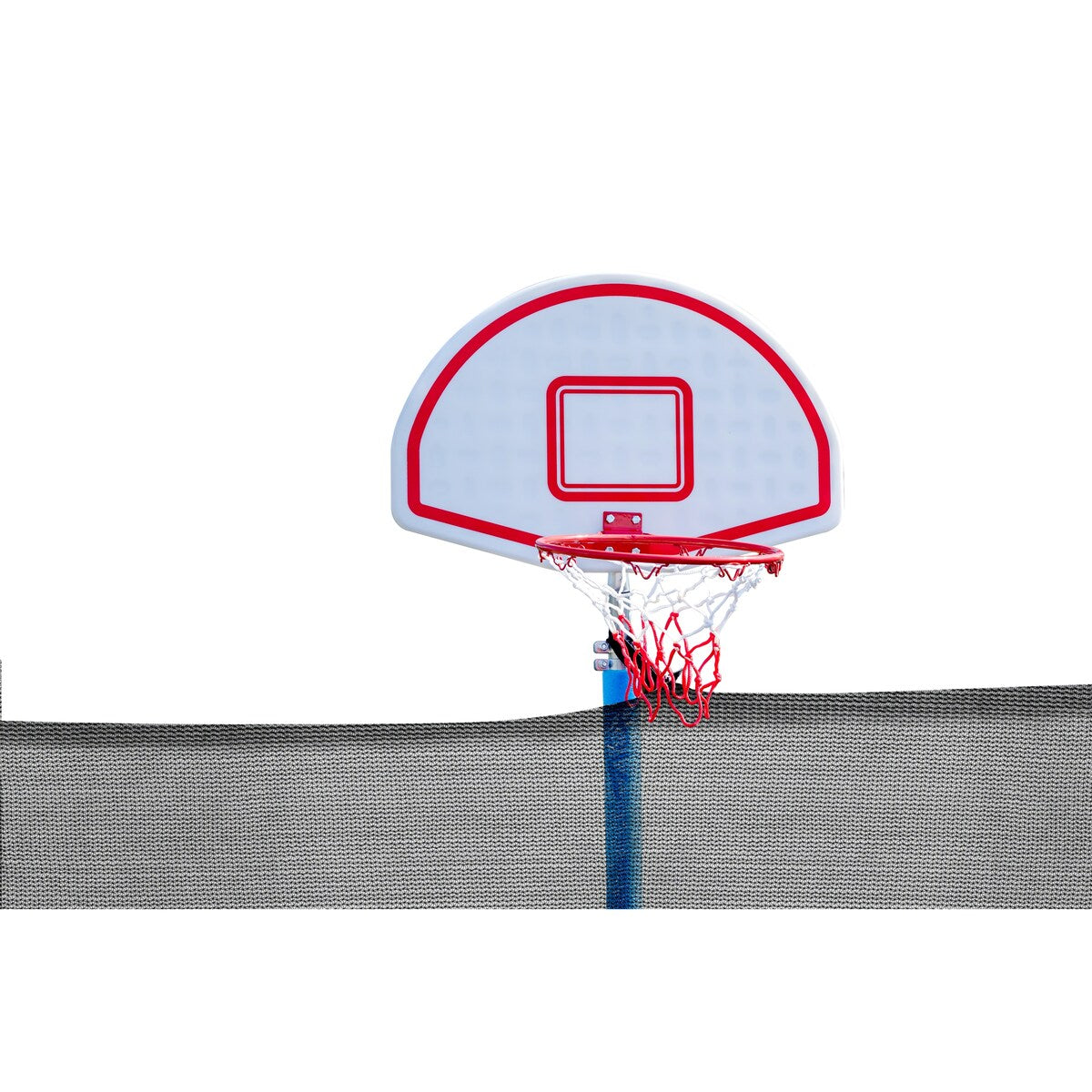 16ft Trampoline with Enclosure-New Upgraded Kids Outdoor Trampoline with Basketball Hoop and Ladder, Heavy-Duty Round Trampoline