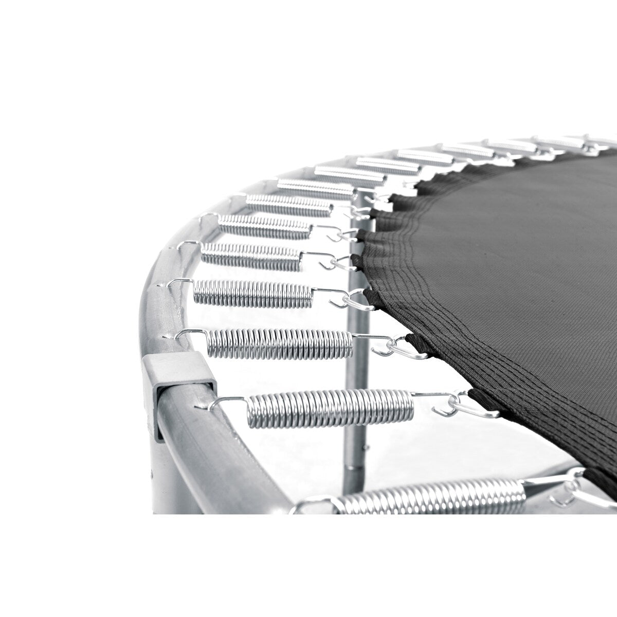 16ft Trampoline with Enclosure-New Upgraded Kids Outdoor Trampoline with Basketball Hoop and Ladder, Heavy-Duty Round Trampoline