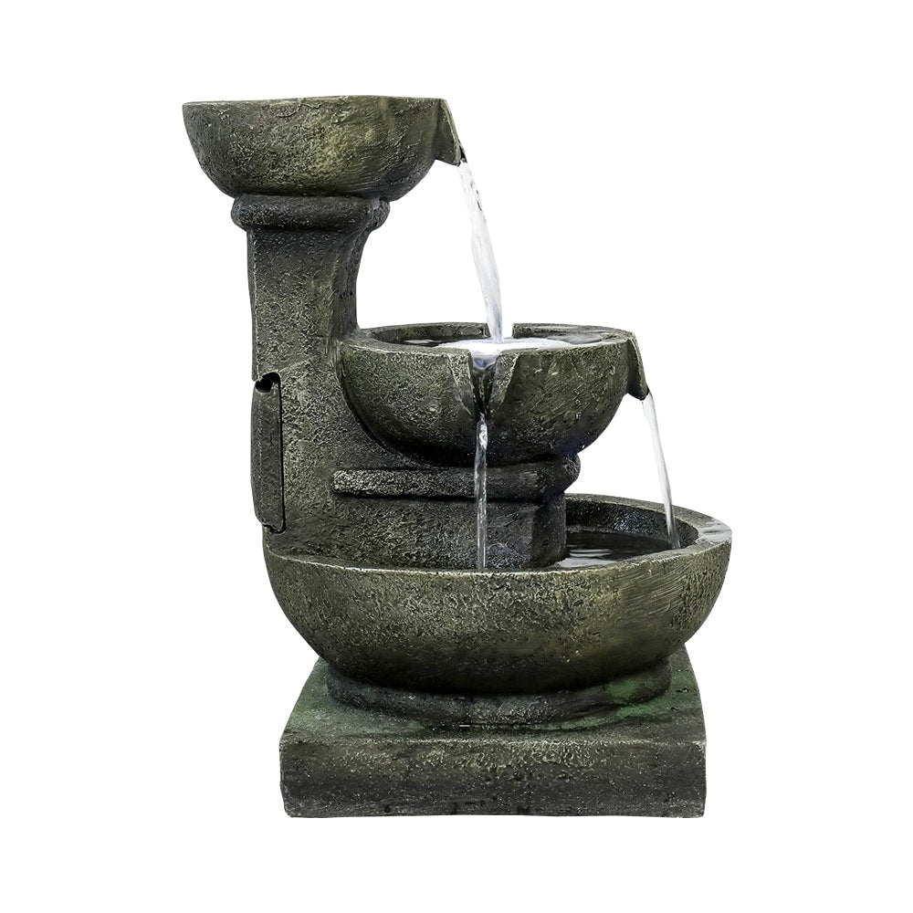 16'' H Modern Indoor-Outdoor Water Fountain for Garden Patio Yard