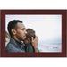 16x10 Traditional Mahogany Complete Wood Picture Frame with UV Acrylic, Foam Board Backing, & Hardware
