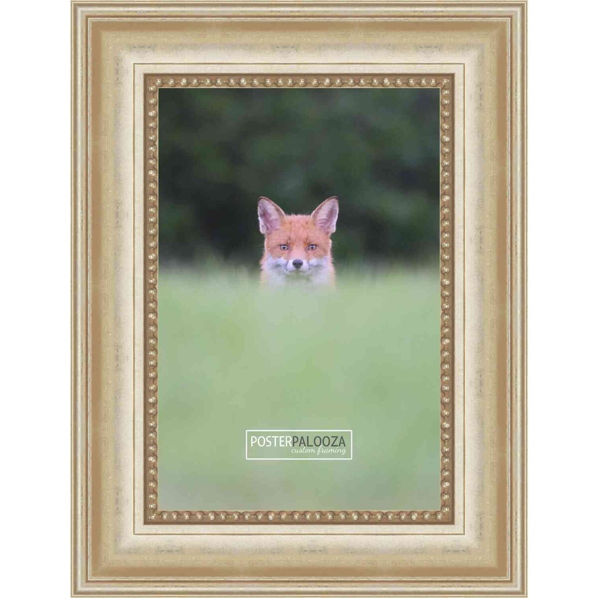 16x13 Traditional Silver Complete Wood Picture Frame with UV Acrylic, Foam Board Backing, & Hardware