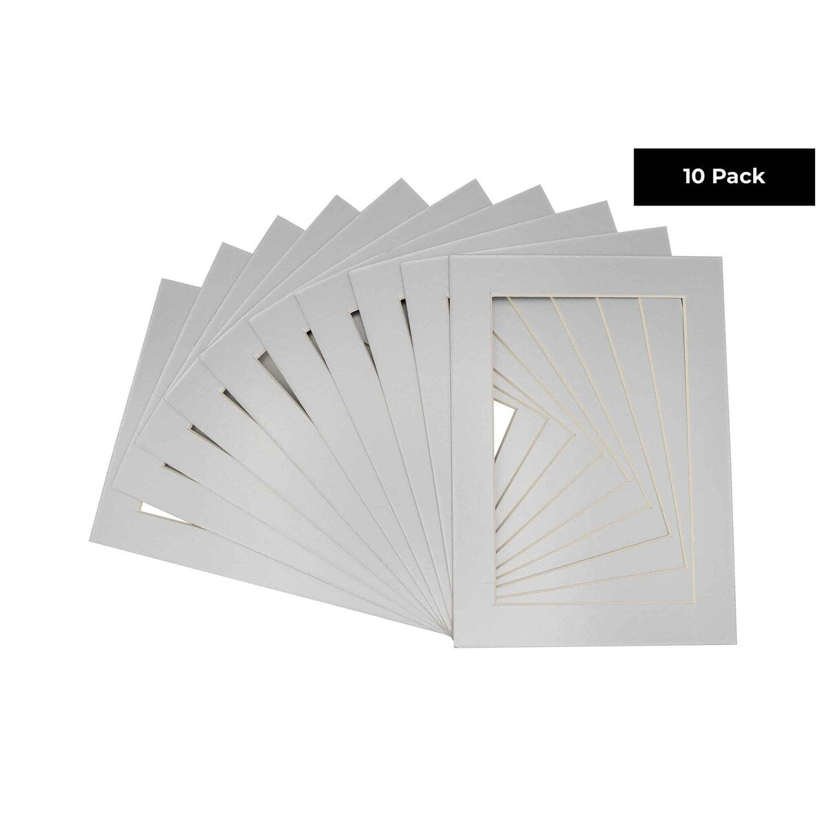 16x20 Mat for 11x17 Photo - Metallic Silver Matboard for Frames Measuring 16 x 20 In- To Display Art Measuring 11 x 17 Inches