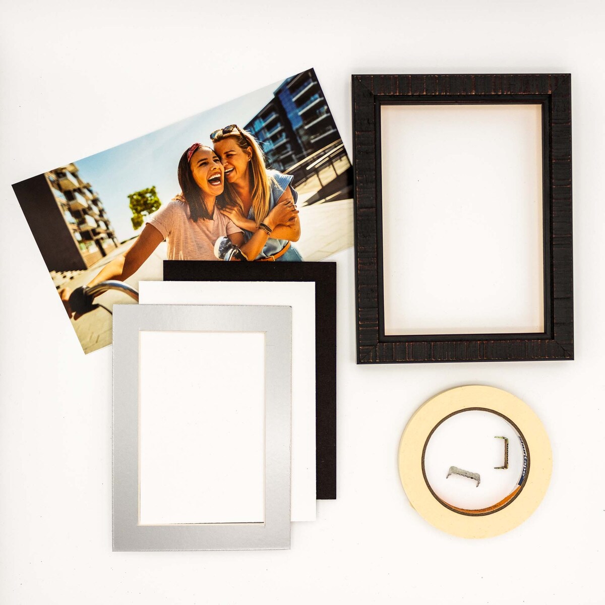 16x20 Mat for 11x17 Photo - Metallic Silver Matboard for Frames Measuring 16 x 20 In- To Display Art Measuring 11 x 17 Inches
