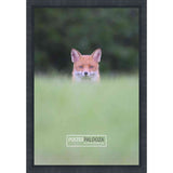 16x20 Traditional Black Complete Wood Picture Frame with UV Acrylic, Foam Board Backing, & Hardware