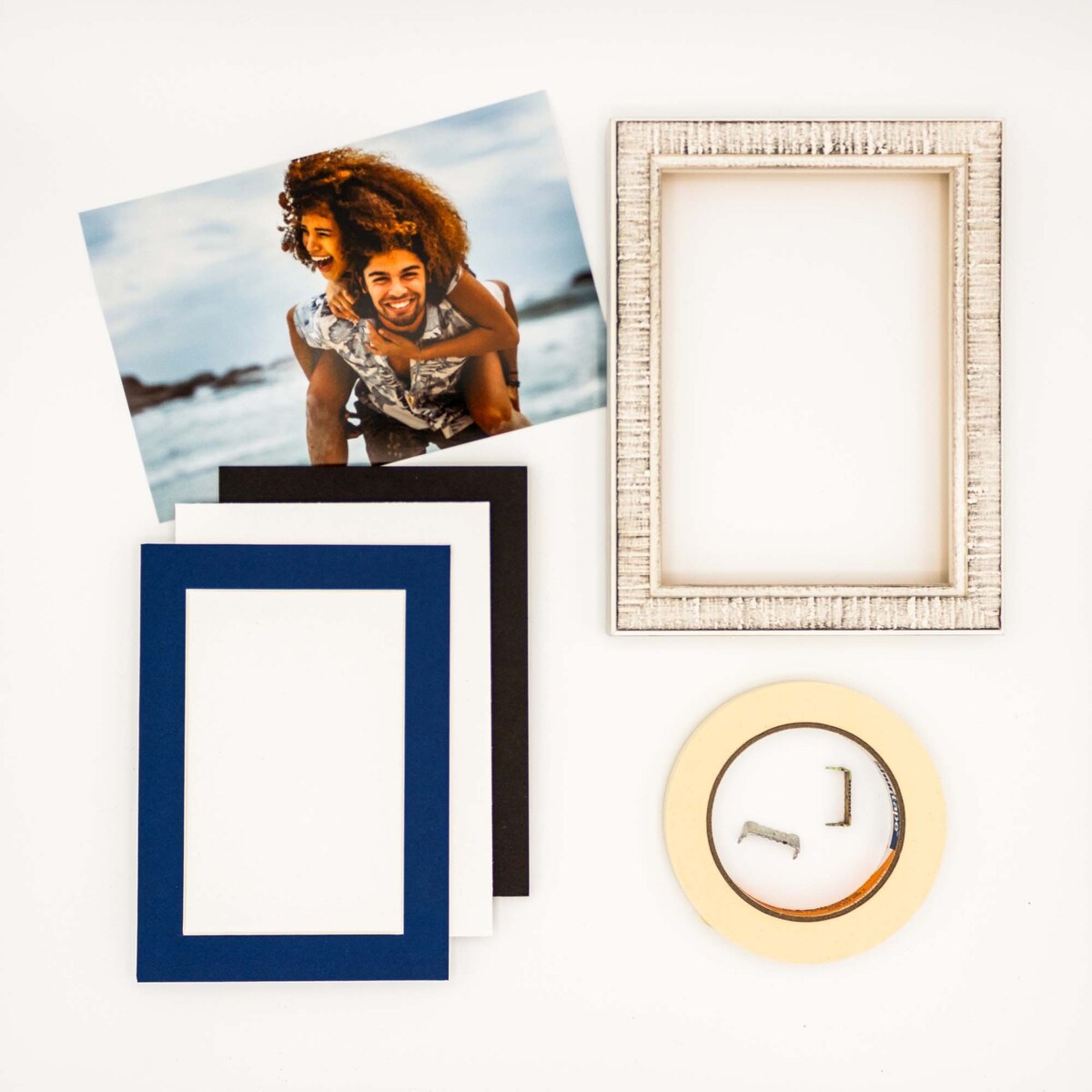 16x22 Mat Bevel Cut for 12x19 Photos - Acid Free Bottle Blue Precut Matboard - For Pictures, Photos, Framing