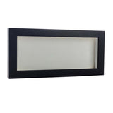 16x36 Black | 1" Depth of Usuable Space| Vertical or Horizontal Display | Interior Size 16x36 or 36x16 In