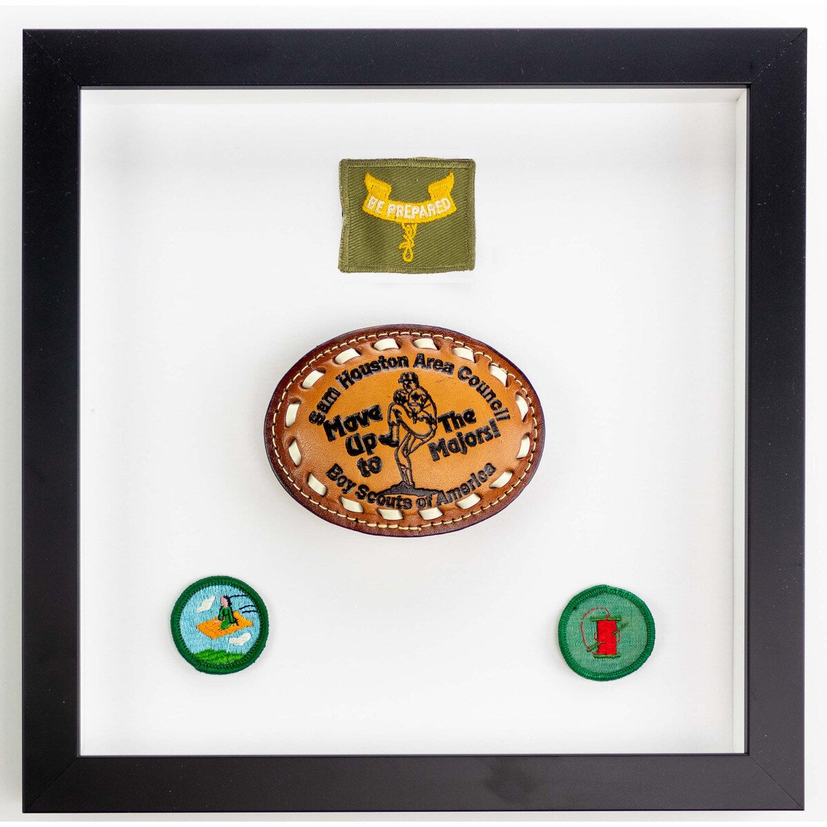 16x36 Black | 1" Depth of Usuable Space| Vertical or Horizontal Display | Interior Size 16x36 or 36x16 In