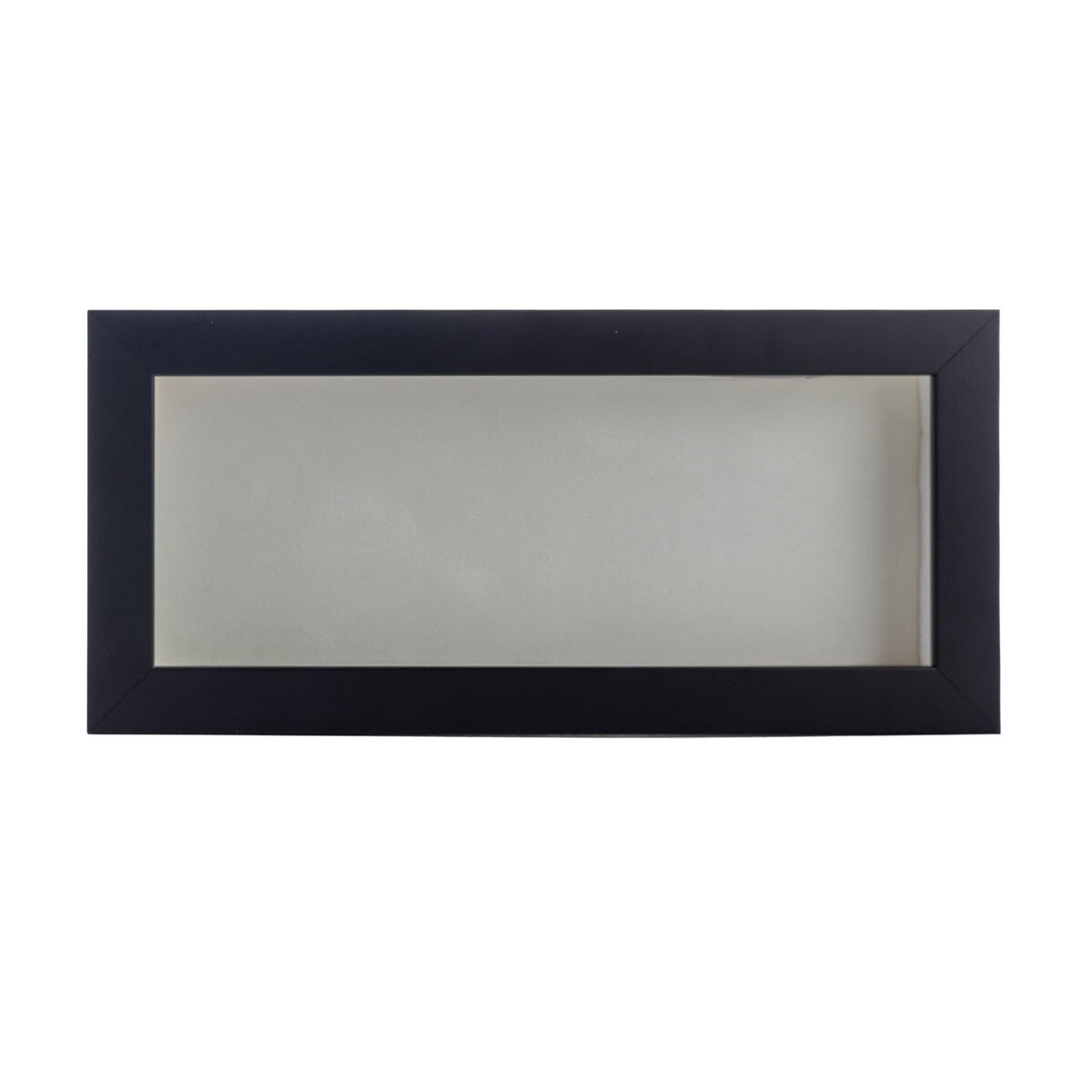 16x36 Black | 1" Depth of Usuable Space| Vertical or Horizontal Display | Interior Size 16x36 or 36x16 In