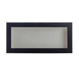 16x36 Black | 1" Depth of Usuable Space| Vertical or Horizontal Display | Interior Size 16x36 or 36x16 In