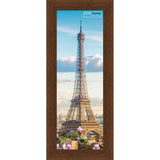 16x40 Traditional Walnut Complete Wood Panoramic Frame with UV Acrylic, Foam Board Backing, & Hardware