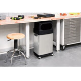 Seville Classics 17-Gallon UltraHD Commercial Heavy-Duty Stainless Steel Trashcan