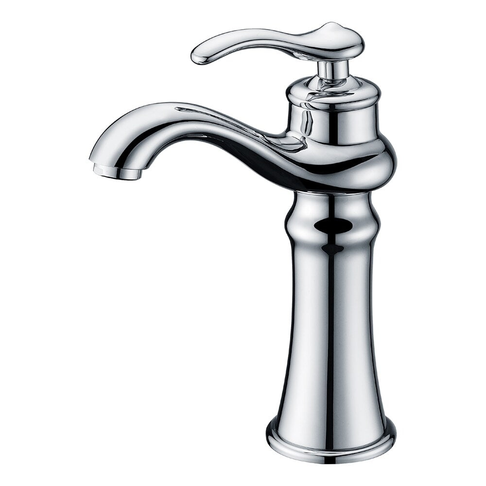 17-in. W x 17-in. D Square Vessel Set In White Color With Deck Mount CUPC Faucet
