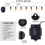 17.8 Feet 50 LED Battery Operated Mini Fairy Lights - Yellow