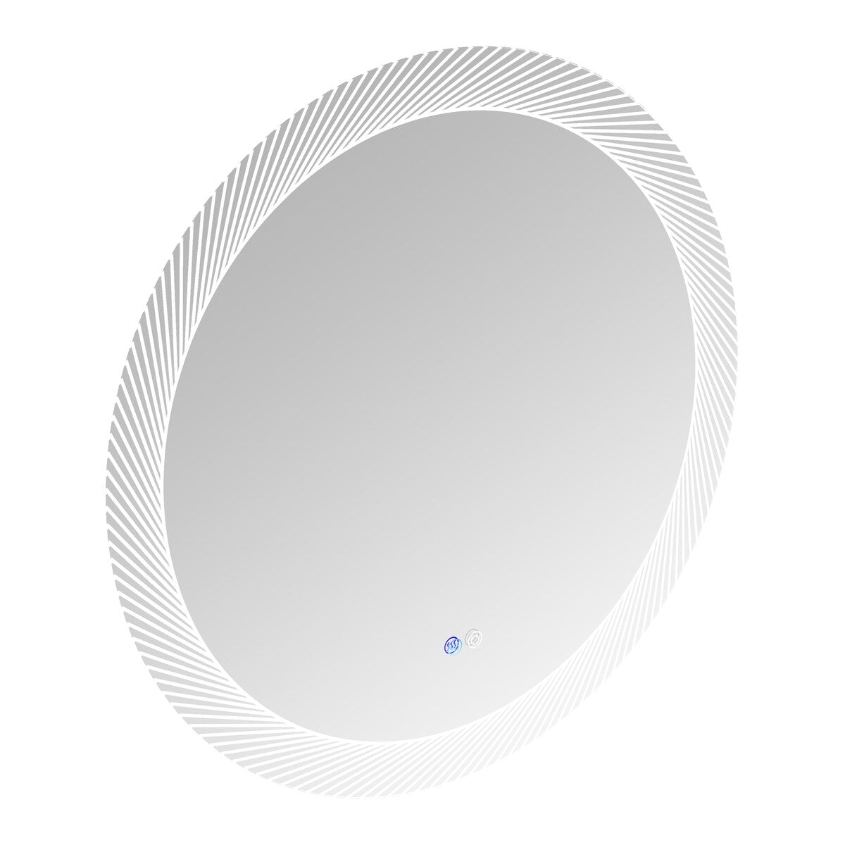 1767GLM 30 Inch Round Dimmable LED Wall Mounted Mirror