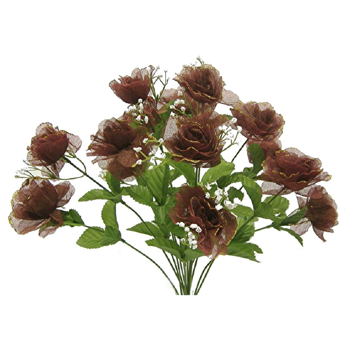 17" Sheer Open Rose x 14