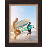 17x11 Traditional Black Complete Wood Picture Frame with UV Acrylic, Foam Board Backing, & Hardware
