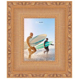 17x14 Traditional Antique Gold Complete Wood Picture Frame with UV Acrylic, Foam Board Backing, & Hardware