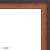 17x14 Traditional Walnut Complete Wood Picture Frame with UV Acrylic, Foam Board Backing, & Hardware