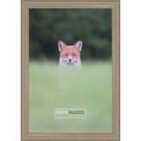 17x23 Traditional Antique Silver Complete Wood Picture Frame with UV Acrylic, Backing, & Hardware