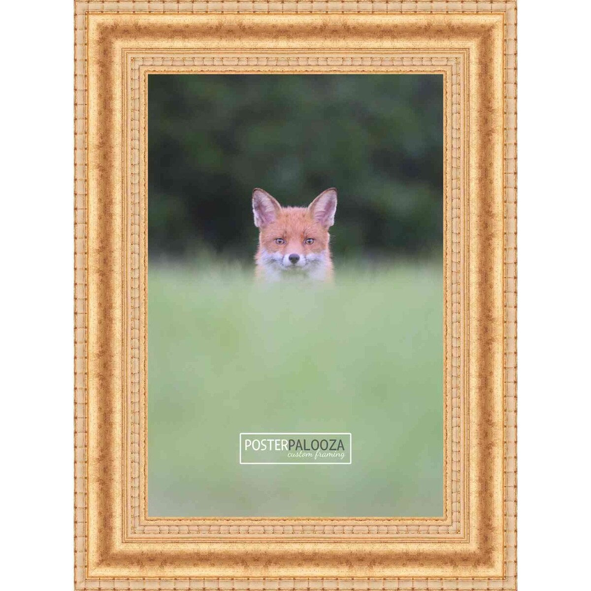 17x25 Traditional Gold Complete Wood Picture Frame with UV Acrylic, Foam Board Backing, & Hardware