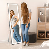 18 x 60 in. Rectangular Framed Touch Sensor Freestanding Full Length with LED Light