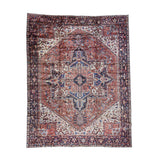 Shahbanu Rugs Semi-antique Persian Heriz Oversize Hand-knotted Rug (11'1 x 14'2)