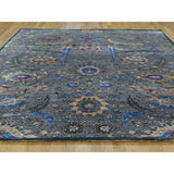 Shahbanu Rugs Handmade Ancient Persian Design Wool And Silk Oriental Rug