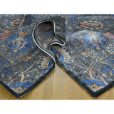 Shahbanu Rugs Handmade Ancient Persian Design Wool And Silk Oriental Rug