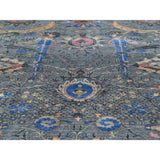 Shahbanu Rugs Handmade Ancient Persian Design Wool And Silk Oriental Rug