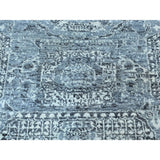 Shahbanu Rugs Mamluk Design Undyed Natural Wool Hand-Knotted XL Runner Rug (2'7x20'0)