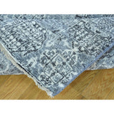 Shahbanu Rugs Mamluk Design Undyed Natural Wool Hand-Knotted XL Runner Rug (2'7x20'0)