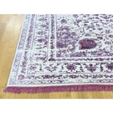 Shahbanu Rugs Wool and Silk Handmade Broken Persian Design Rug