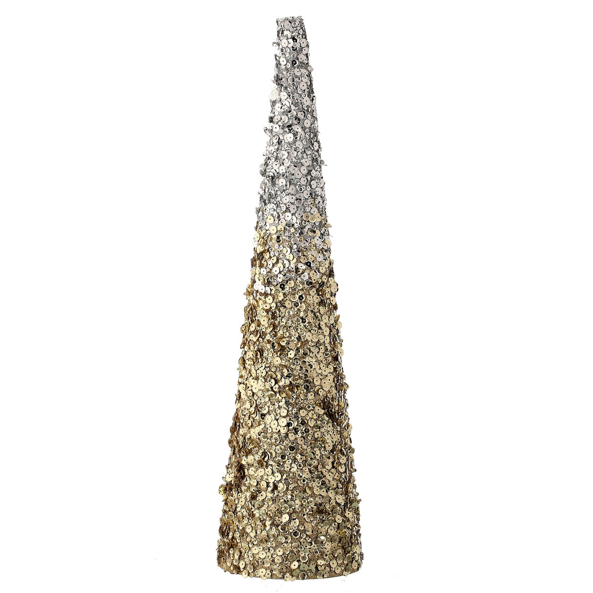 18" Shaded Sequin Cone Tree