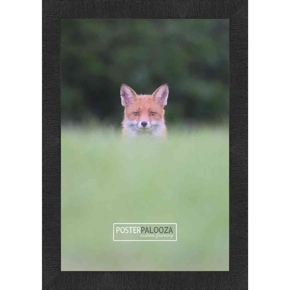 18x10 Traditional Black Complete Wood Picture Frame with UV Acrylic, Foam Board Backing, & Hardware