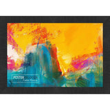 18x10 Traditional Black Complete Wood Picture Frame with UV Acrylic, Foam Board Backing, & Hardware