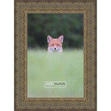 18x11 Ornate Antique Gold Complete Wood Picture Frame with UV Acrylic, Foam Board Backing, & Hardware
