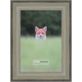 18x14 Contemporary Silver Complete Wood Picture Frame with UV Acrylic, Foam Board Backing, & Hardware