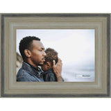 18x14 Contemporary Silver Complete Wood Picture Frame with UV Acrylic, Foam Board Backing, & Hardware