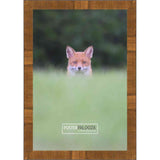 18x20 Contemporary Honey Pecan Complete Wood Picture Frame with UV Acrylic, Foam Board Backing, & Hardware