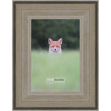 18x22 Contemporary Silver Complete Wood Picture Frame with UV Acrylic, Foam Board Backing, & Hardware