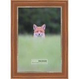18x24 Contemporary Natural Complete Wood Picture Frame with UV Acrylic, Foam Board Backing, & Hardware