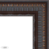 18x24 Ornate Bronze Complete Wood Picture Frame with UV Acrylic, Foam Board Backing, & Hardware