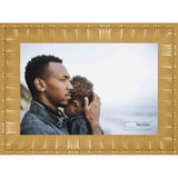 18x28 Bamboo Gold Complete Wood Picture Frame with UV Acrylic, Foam Board Backing, & Hardware