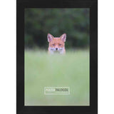 18x30 Contemporary Black Complete Wood Picture Frame with UV Acrylic, Foam Board Backing, & Hardware