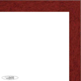 18x30 Traditional Cherry Complete Wood Picture Frame with UV Acrylic, Foam Board Backing, & Hardware
