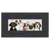 18x6 Contemporary Cappuccino Complete Wood Picture Frame with UV Acrylic, Foam Board Backing, & Hardware
