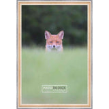 18x8 Traditional Antique Silver Complete Wood Picture Frame with UV Acrylic, Backing, & Hardware
